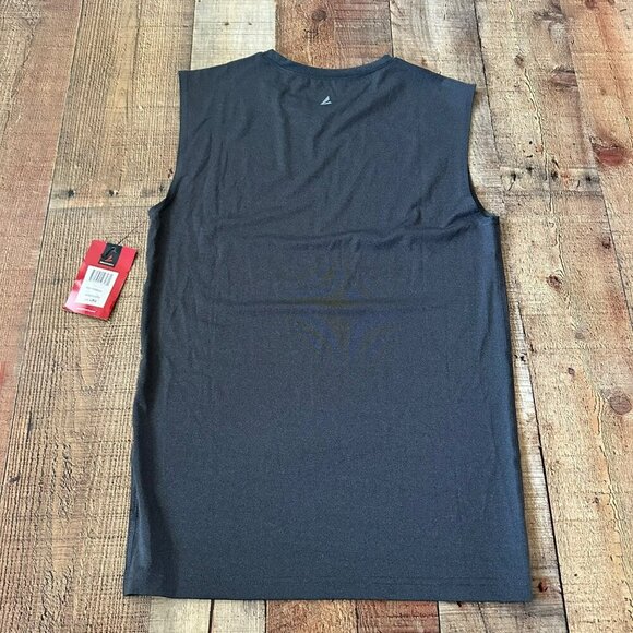 BSN Sports Mens Sleeveless Performance Apparel Tank Top Large Gray Spandex - Picture 8 of 8